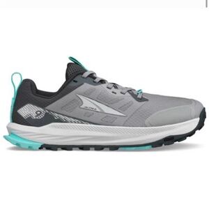Altra Lone Peak Trail Shoe - Women’s Gray with Teal Accents Size 11.5